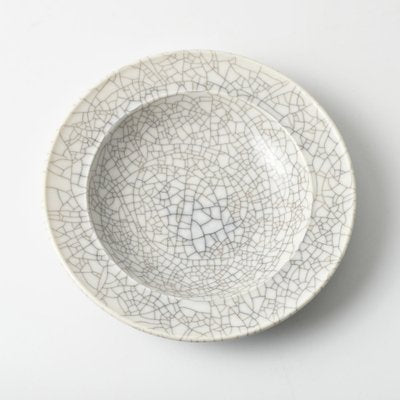 Crackle-Glaze Porcelain Plate from KPM Berlin, 1930s-IXK-1788179