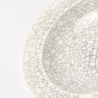 Crackle-Glaze Porcelain Plate from KPM Berlin, 1930s-IXK-1788179