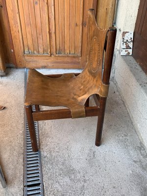 Craftsman Leather Chair, 1970s-OXJ-1194132