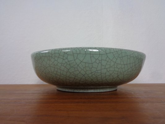 Craquele Glaze Ceramic 5749 Bowl by Friedgard Glatzle for Karlsruher Majolika, 1950s-RDW-1786324