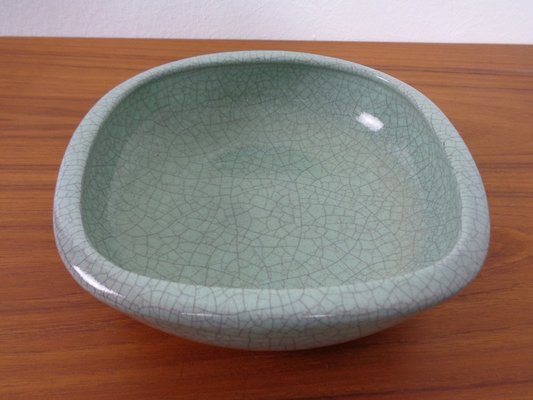 Craquele Glaze Ceramic 5749 Bowl by Friedgard Glatzle for Karlsruher Majolika, 1950s-RDW-1786324