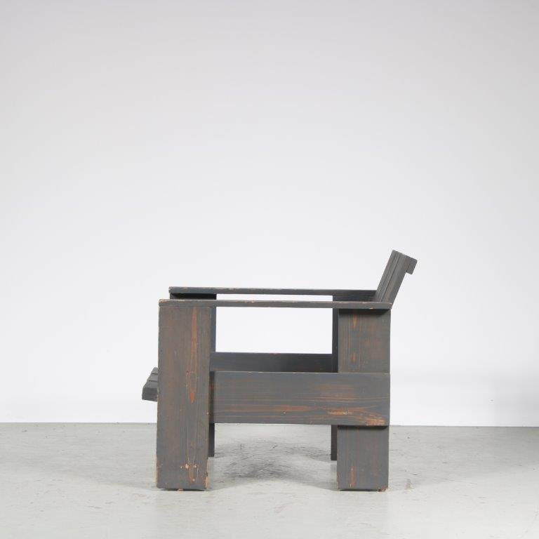 Crate Chair by Gerrit Thomas Rietveld, the Netherlands, 1960s