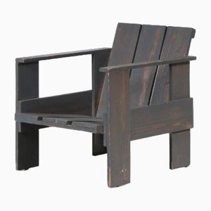 Crate Chair by Gerrit Thomas Rietveld, the Netherlands, 1960s-DV-1757343