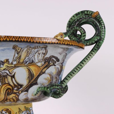 Crater Vase in Majolica, Naples-VMM-2023937