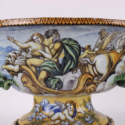 Crater Vase in Majolica, Naples-VMM-2023937