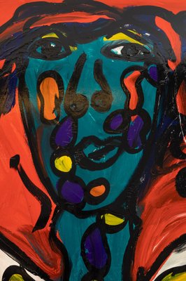 Crazy Guy, Acrylic on Canvas-GPP-1047696