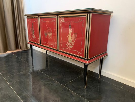 Credenza by Umberto Mascagni, 1950s-IJR-1721118