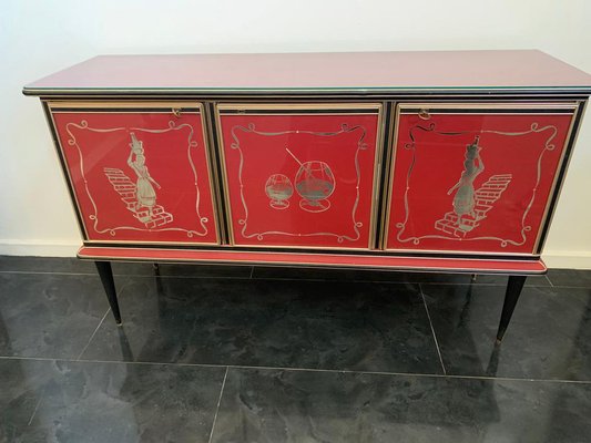 Credenza by Umberto Mascagni, 1950s-IJR-1721118