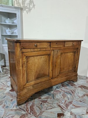 Credenza in Walnut, 19th Century-CDG-1786908