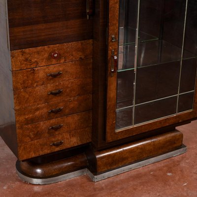 Credenza with Drawers and Handles in Bakelite Glass-RAQ-1768064