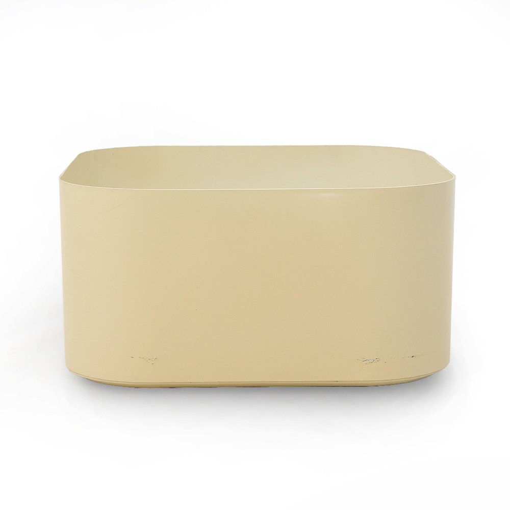 Crescendo Planter in White Abs by Isao Hosoe for Bilumen, 1970s