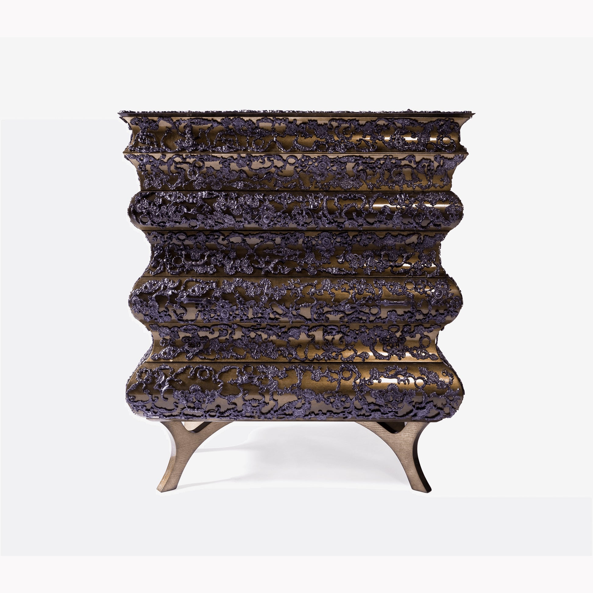 Crochet - Wooden Chest Of Drawers by Boca Do Lobo