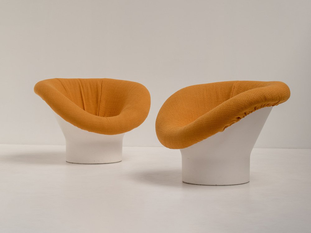 Crocus Lounge Chairs attributed to Lennart Bender for Ulferts, Sweden, 1960s, Set of 2