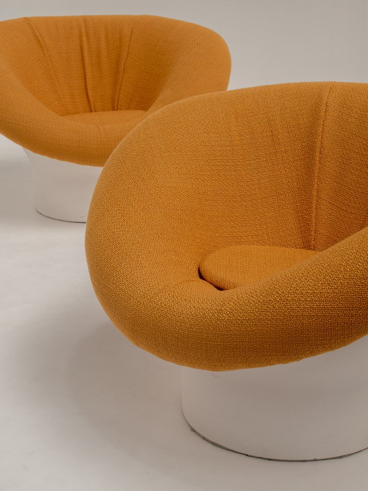 Crocus Lounge Chairs attributed to Lennart Bender for Ulferts, Sweden, 1960s, Set of 2