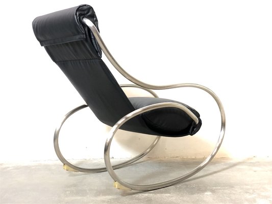 Crome Metal Crawl Armchair by Heals, London, 1970s-FQG-1822791