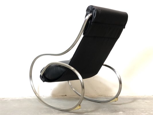 Crome Metal Crawl Armchair by Heals, London, 1970s-FQG-1822791