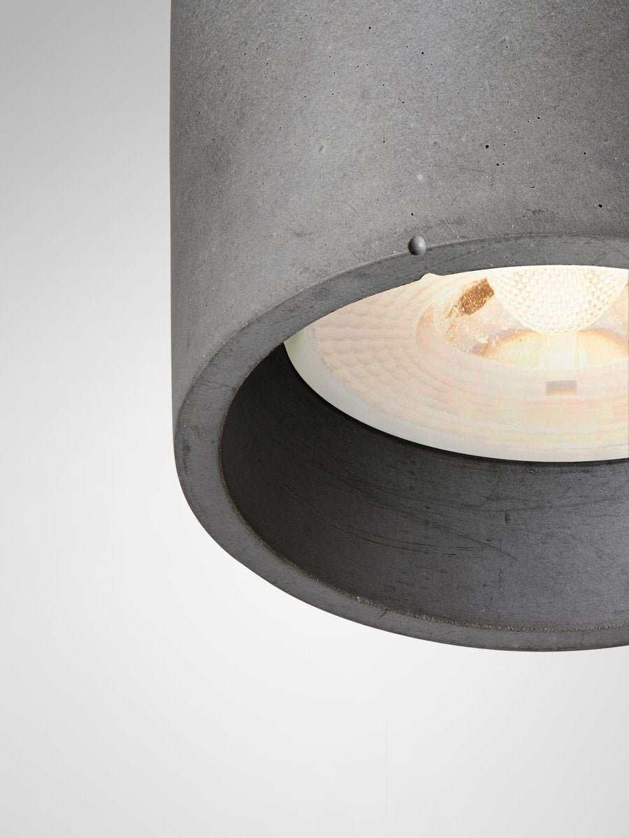 Cromia Ceiling Lamp 13 Cm in Dark Grey from Plato Design