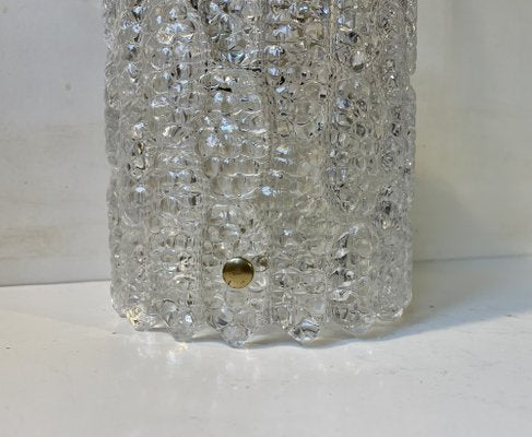 Crystal and Brass Pendant Lamp by Carl Fagerlund for Orrefors, 1960s-LCR-1816411