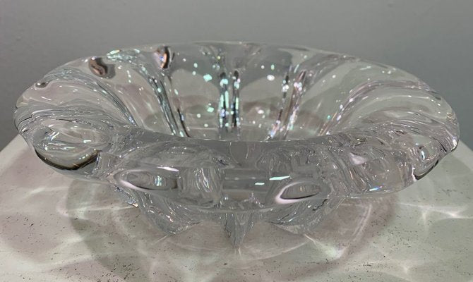 Crystal Ashtray from Val Saint Lambert, 1970s-IKW-843857