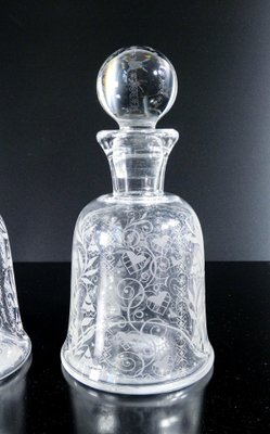 Crystal Bottles from Baccarat, 1940s, Set of 2-OJE-1719736