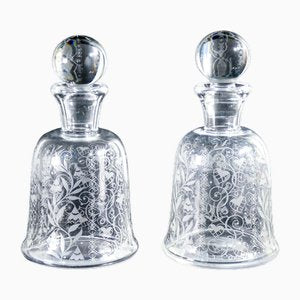 Crystal Bottles from Baccarat, 1940s, Set of 2-OJE-1719736