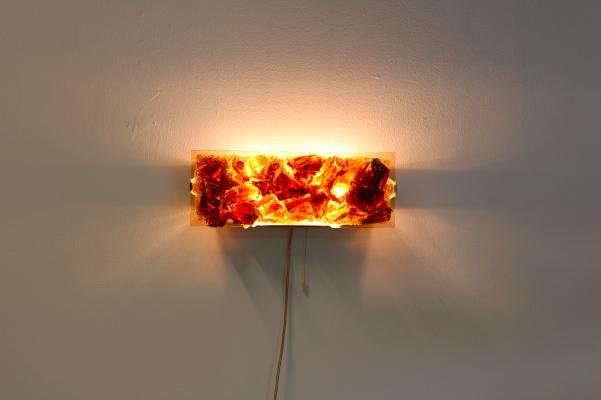 Crystal Bronze Glass G 692 Wall Lamp from Cosack Leuchten, Germany-MO-811144