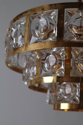 Crystal Candlestick Gold Scone from Palwa, 1980s-ESB-1424447