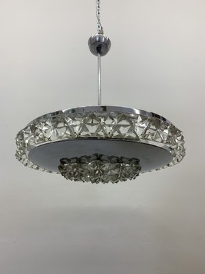 Crystal Ceiling Lamp from Kinkeldey, 1970s-BGP-1765699