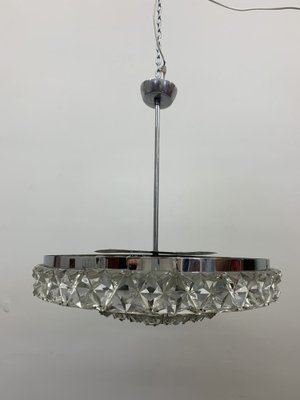 Crystal Ceiling Lamp from Kinkeldey, 1970s-BGP-1765699