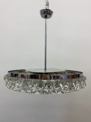 Crystal Ceiling Lamp from Kinkeldey, 1970s-BGP-1765699