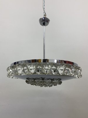 Crystal Ceiling Lamp from Kinkeldey, 1970s-BGP-1765699