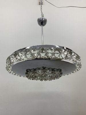 Crystal Ceiling Lamp from Kinkeldey, 1970s-BGP-1765699