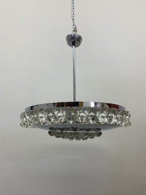 Crystal Ceiling Lamp from Kinkeldey, 1970s-BGP-1765699