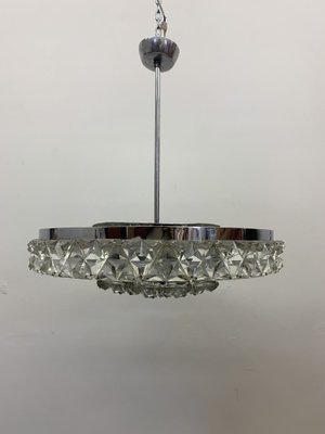 Crystal Ceiling Lamp from Kinkeldey, 1970s-BGP-1765699