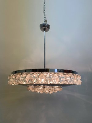 Crystal Ceiling Lamp from Kinkeldey, 1970s-BGP-1765699