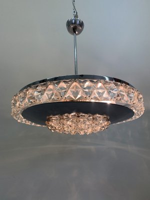 Crystal Ceiling Lamp from Kinkeldey, 1970s-BGP-1765699