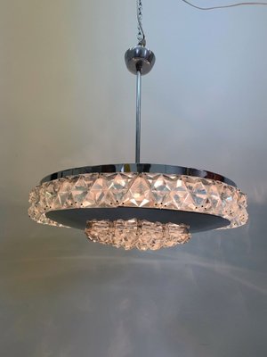 Crystal Ceiling Lamp from Kinkeldey, 1970s-BGP-1765699