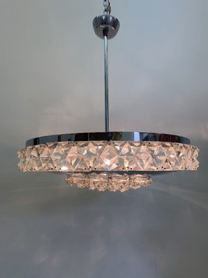 Crystal Ceiling Lamp from Kinkeldey, 1970s-BGP-1765699