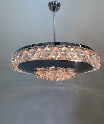 Crystal Ceiling Lamp from Kinkeldey, 1970s-BGP-1765699