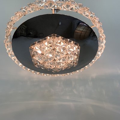 Crystal Ceiling Lamp from Kinkeldey, 1970s-BGP-1765699