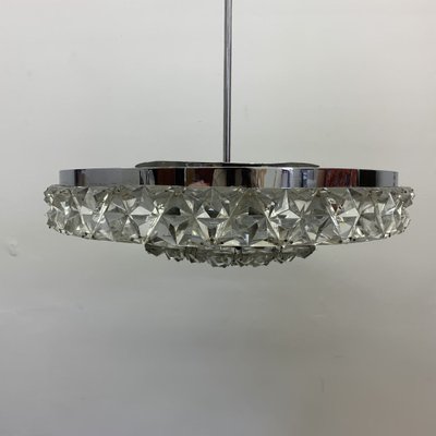 Crystal Ceiling Lamp from Kinkeldey, 1970s-BGP-1765699