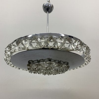 Crystal Ceiling Lamp from Kinkeldey, 1970s-BGP-1765699