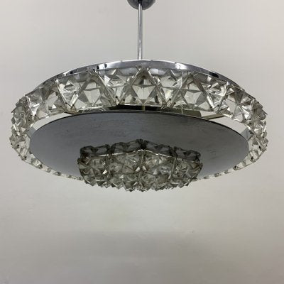 Crystal Ceiling Lamp from Kinkeldey, 1970s-BGP-1765699