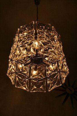 Crystal Ceiling Light from Kinkeldey, 1970s-FJP-1717669