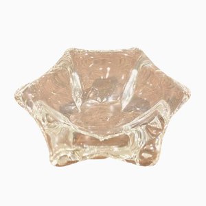 Crystal Champagne Color Bowl from Daum, 1950s-AVC-802923