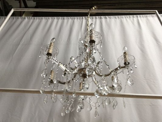 Crystal Chandelier, 1950s-WQQ-686030