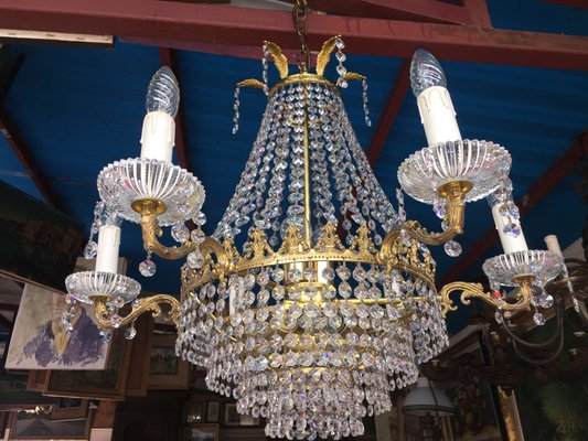 Crystal Chandelier, 1960s-WQQ-639315