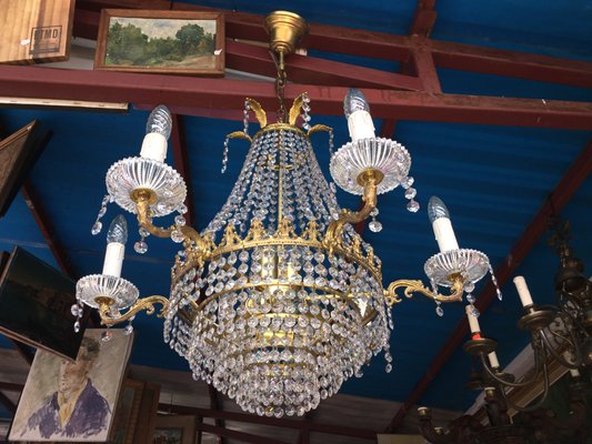 Crystal Chandelier, 1960s-WQQ-639315