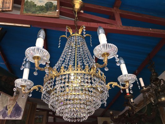 Crystal Chandelier, 1960s-WQQ-639315