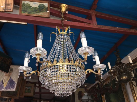 Crystal Chandelier, 1960s-WQQ-639315